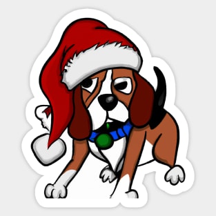 Cute Beagle Drawing Sticker